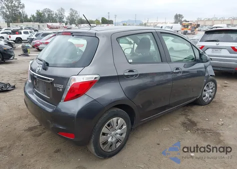 2013 Toyota Yaris Le from USA, damaged, VIN JTDKTUD34DD552658